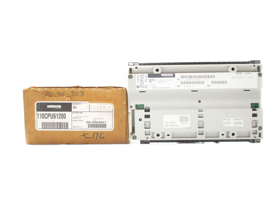 MODICON 110CPU61200 24V .8A NSMP