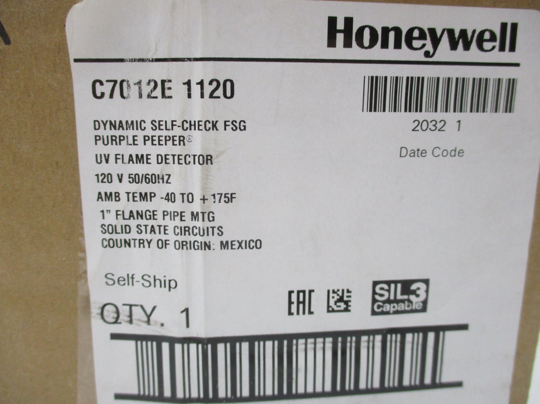 HONEYWELL C7012E1120 120V 1" NSMP