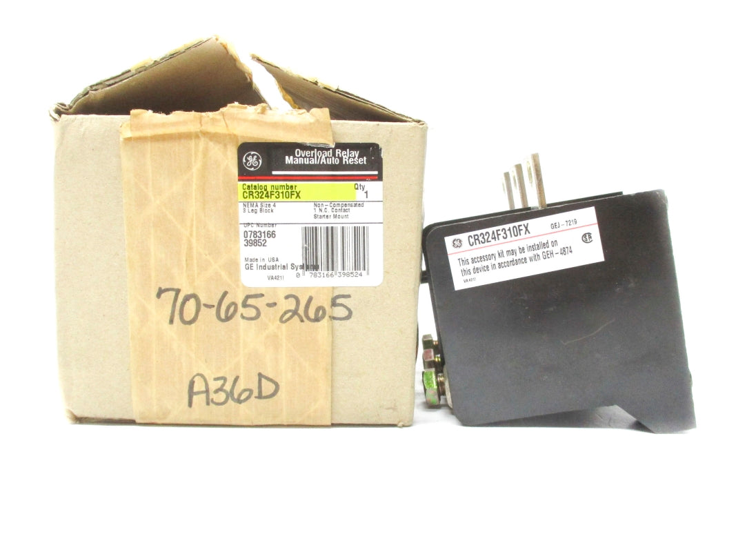 GENERAL ELECTRIC CR324F310FX 30V NSMP