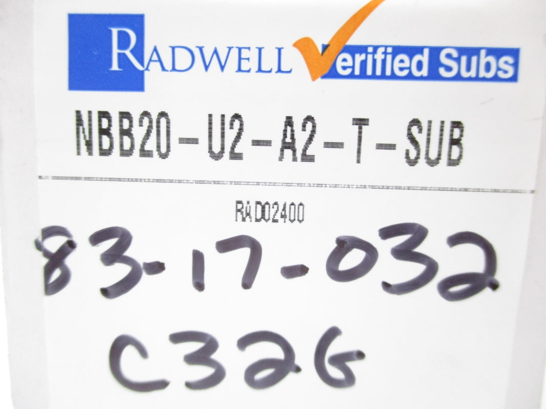 RADWELL RAD02400 NBB20-U2-A2-T 30V NSMP