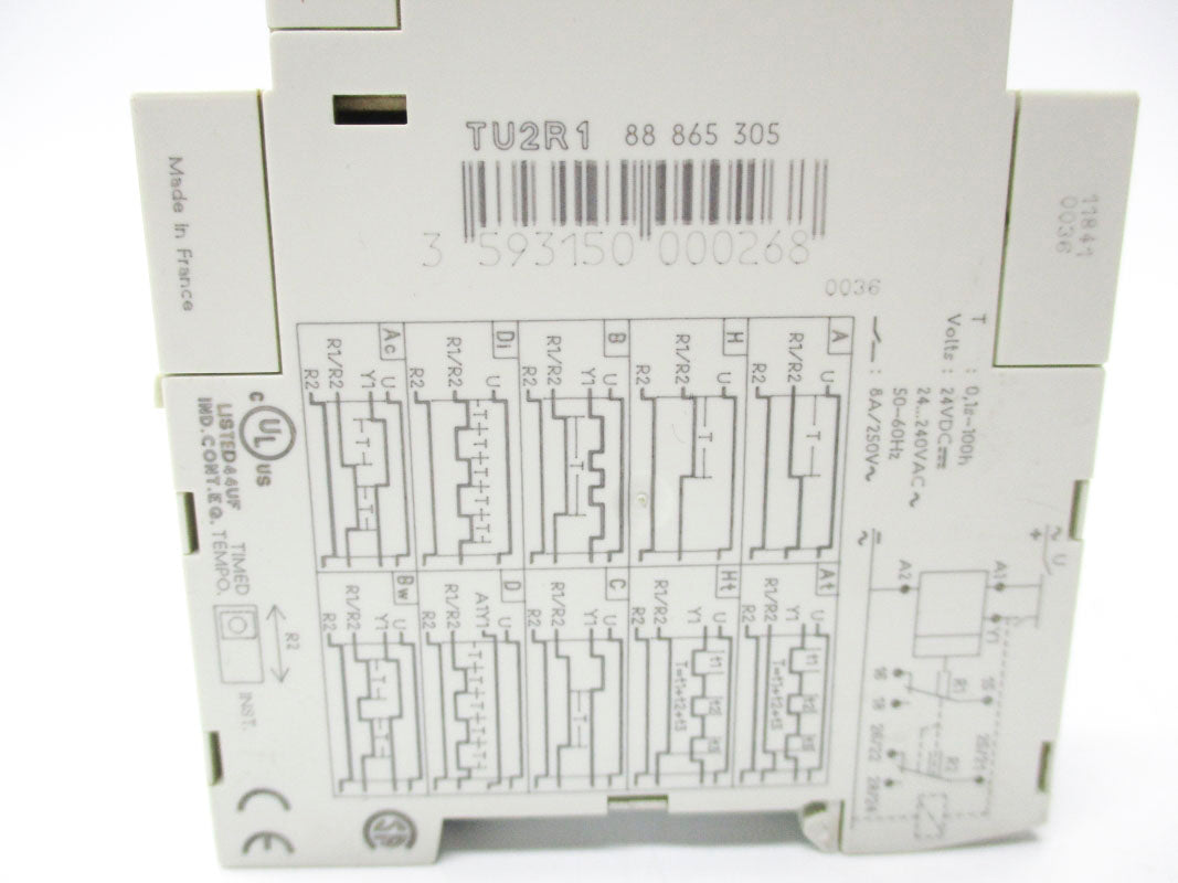 CROUZET TU2R1 88865305 0.1-1/10-100H 24VDC UNMP