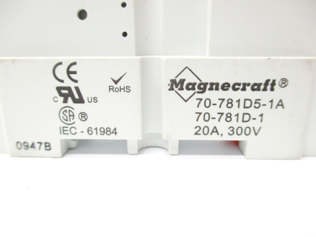 MAGNECRAFT 70-781D5-1A 20A 300V NSNP