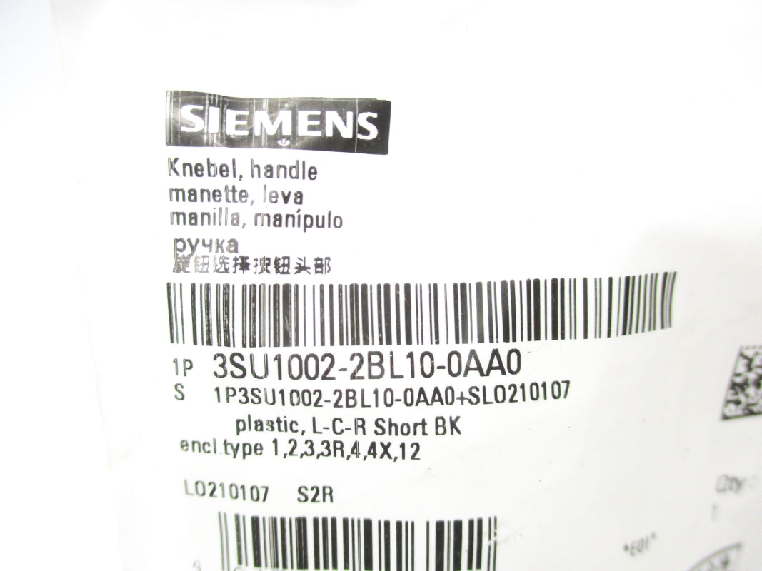 SIEMENS 3SU1002-2BL10-0AA0 NSMP