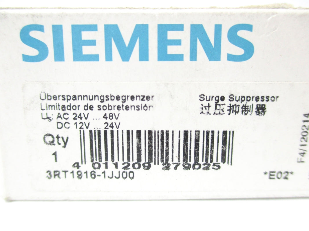 SIEMENS 3RT1916-1JJ00 24/48VAC NSMP