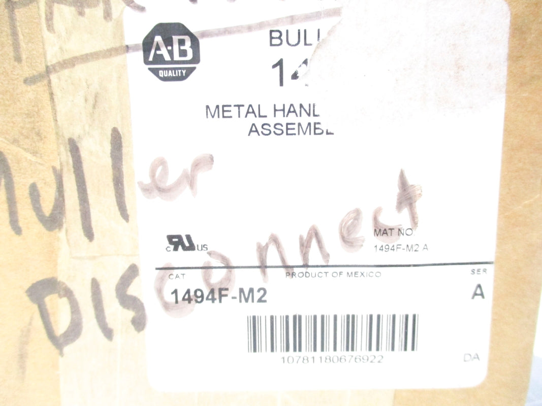 ALLEN BRADLEY 1494F-M2 SER. A (BR/WH) NSMP