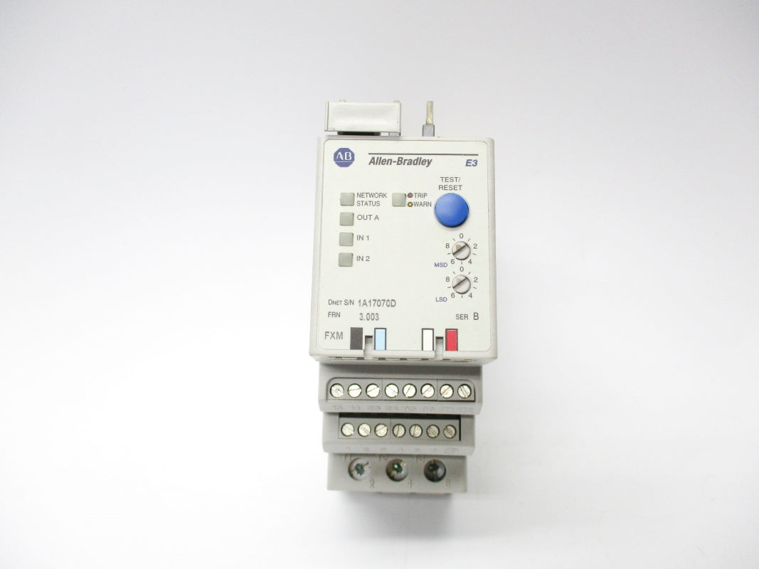 ALLEN BRADLEY 193-EC1PB SER. B 0.4-2.0A 600VAC NSNP
