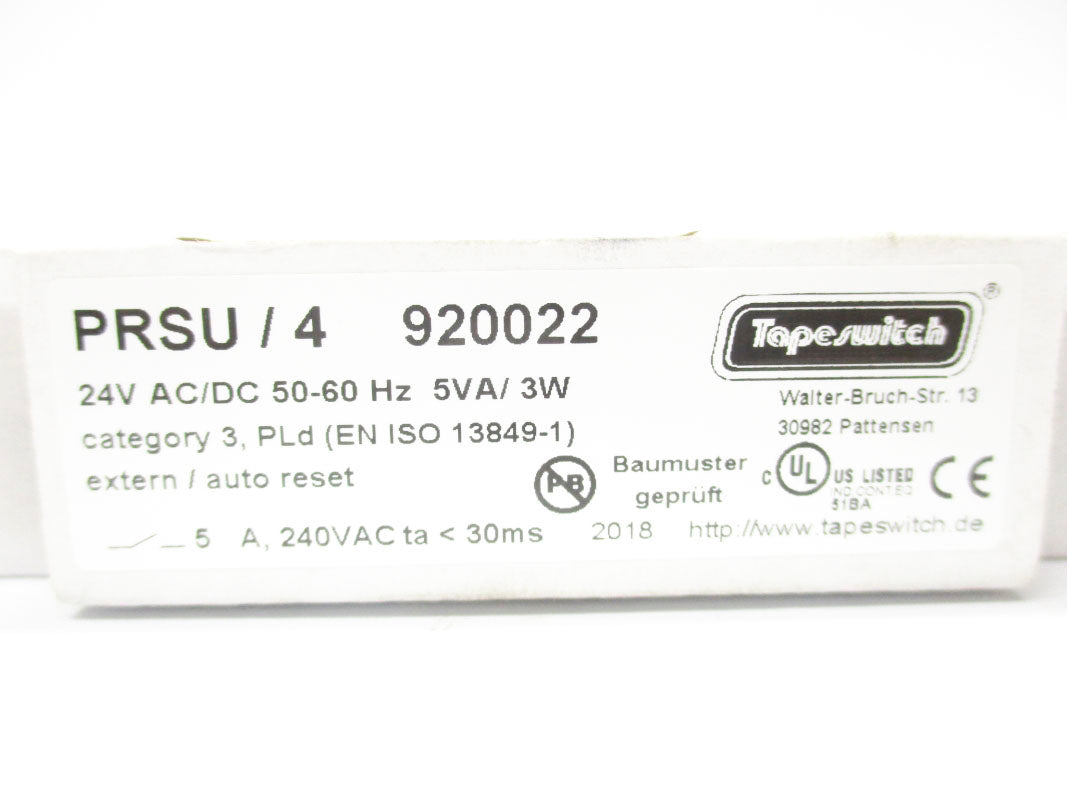 TAPESWITCH PRSU/4 920022 24VAC/DC 5A NSMP