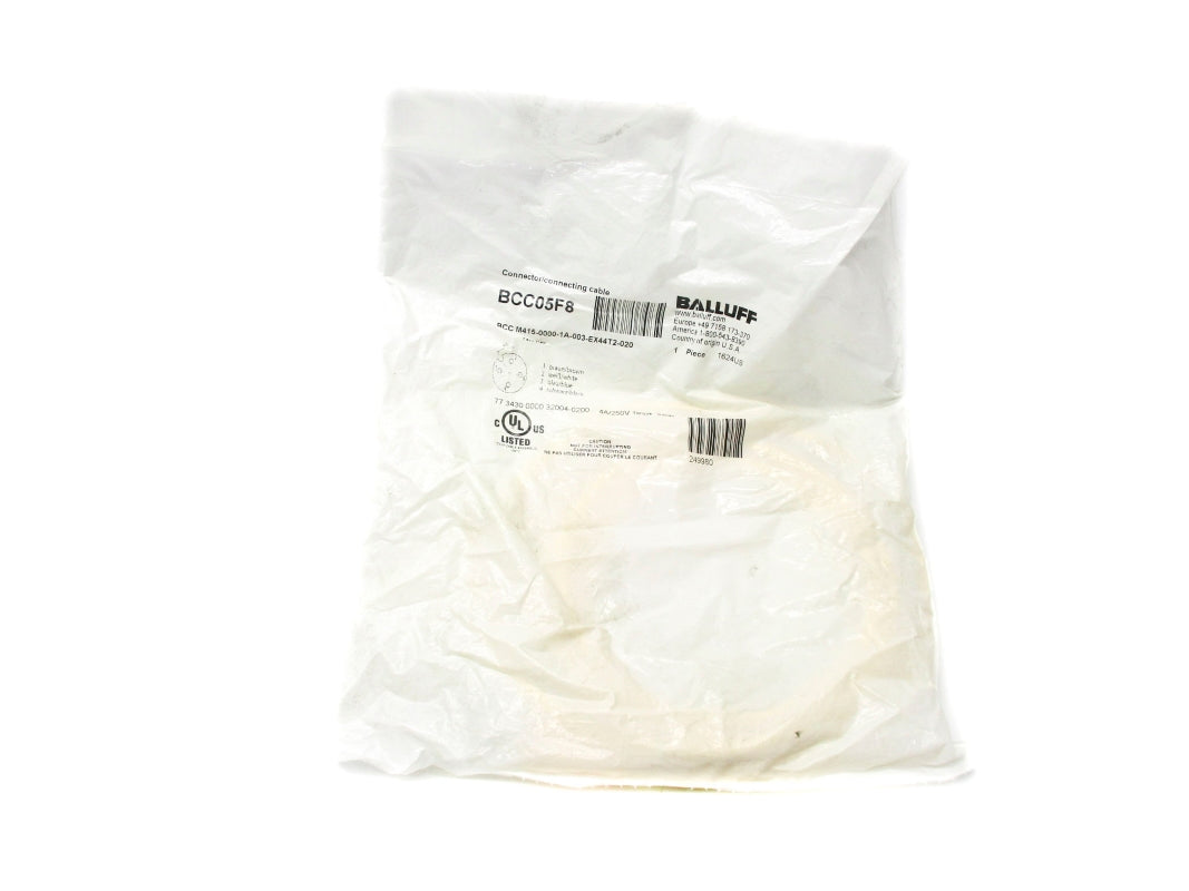 BALLUFF BCCM415-0000-1A-003-EX44T2-020 BCC05F8 4A 250V NSMP