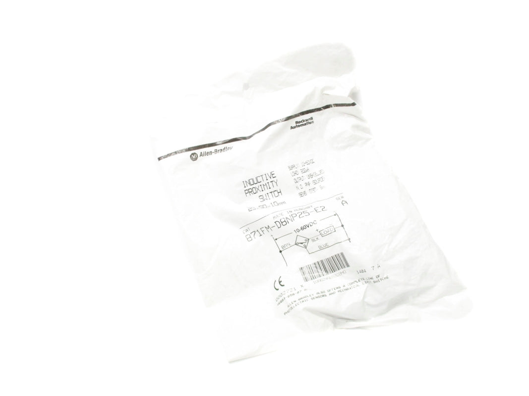 ALLEN BRADLEY 871FM-D8NP25-E2 SER. A 10-60VDC NSMP