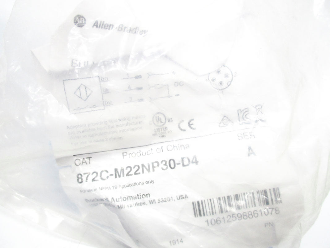 ALLEN BRADLEY 872C-M22NP30-D4 SER. A NSMP