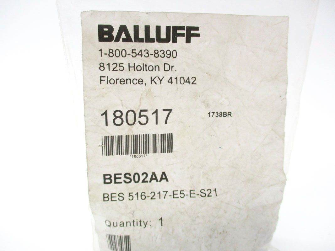 BALLUFF BES516-217-E5-E-S21 BES02AA NSMP