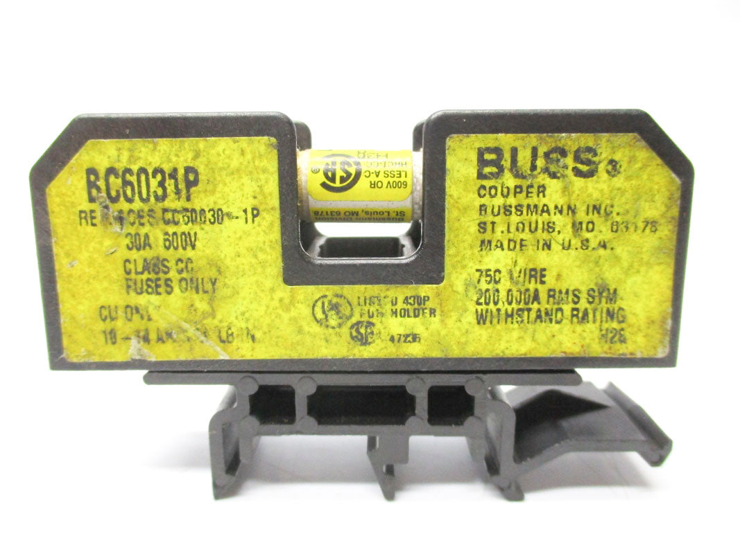 BUSSMANN BC6031P 30A 600V (AS PICTURED) UNMP