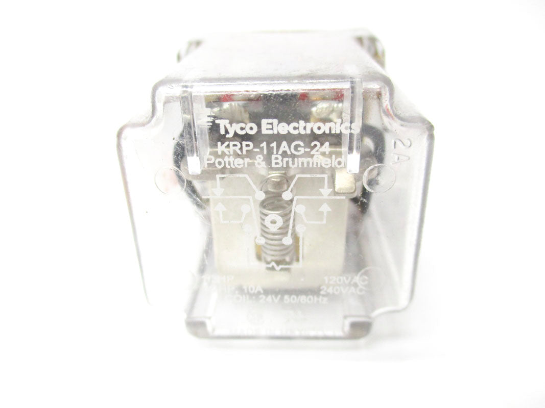 TYCO ELECTRONICS KRP-11AG-24 10A 24V UNMP