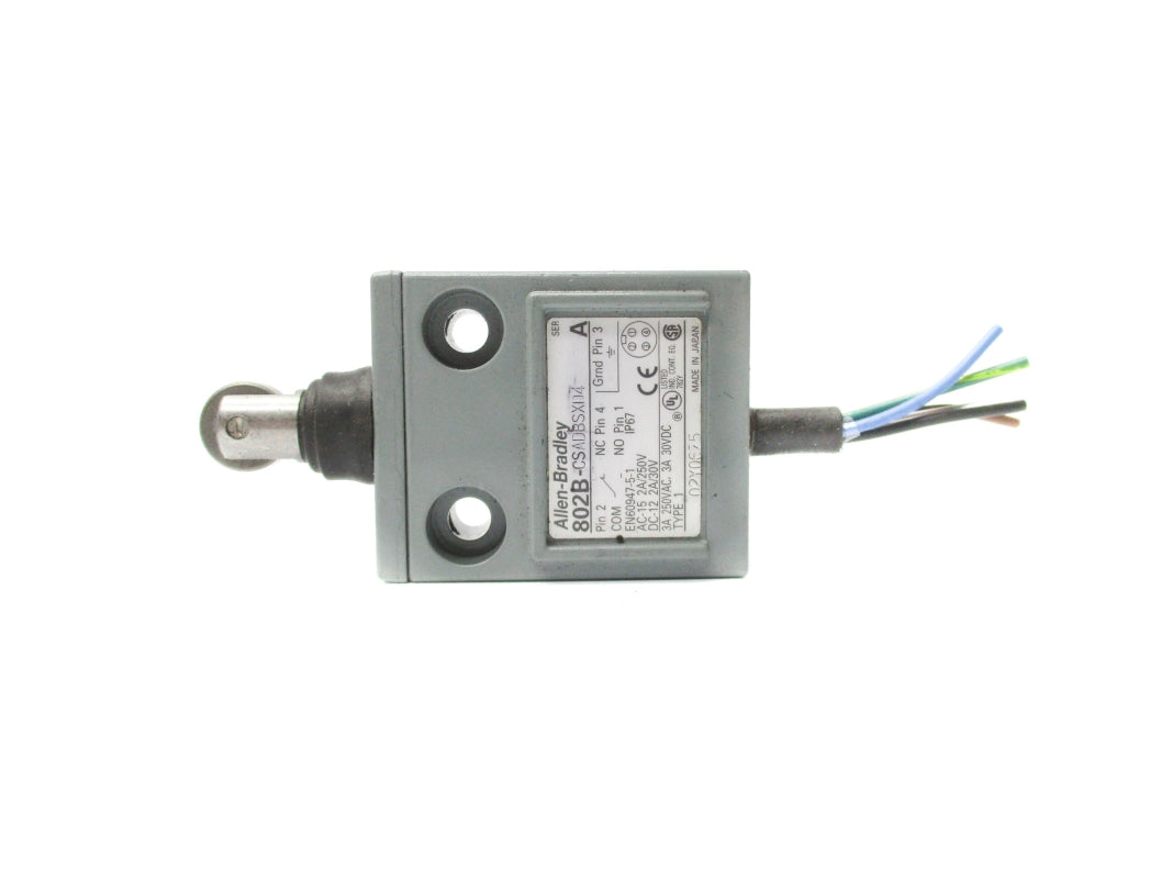 ALLEN BRADLEY 802B-CSADBSXD4 SER. A 250VAC 3A UNMP