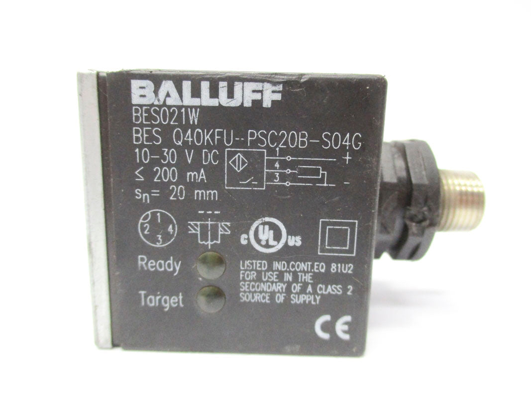 BALLUFF BESQ40KFU-PSC20B-S04G BES021W 10-30VDC UNMP