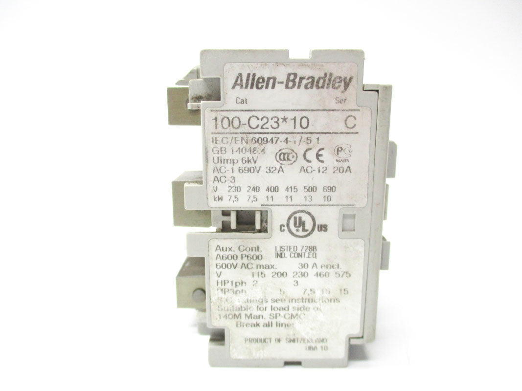 ALLEN BRADLEY 100-C23*10 SER. C 690V 23A UNMP