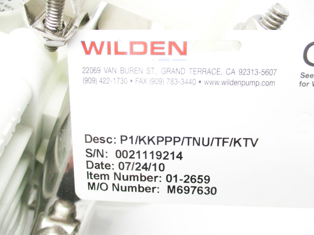 WILDEN 01-2659 NSMP