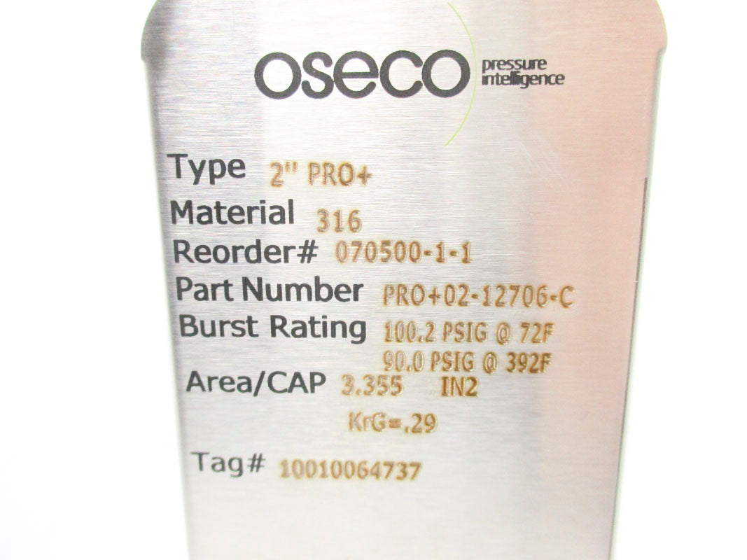 OSECO PRO+02-12706-C 100.2PSI 392'F NSMP