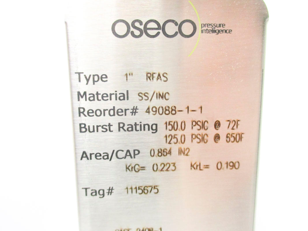 OSECO 49088-1-1 150.0PSI 650'F NSMP