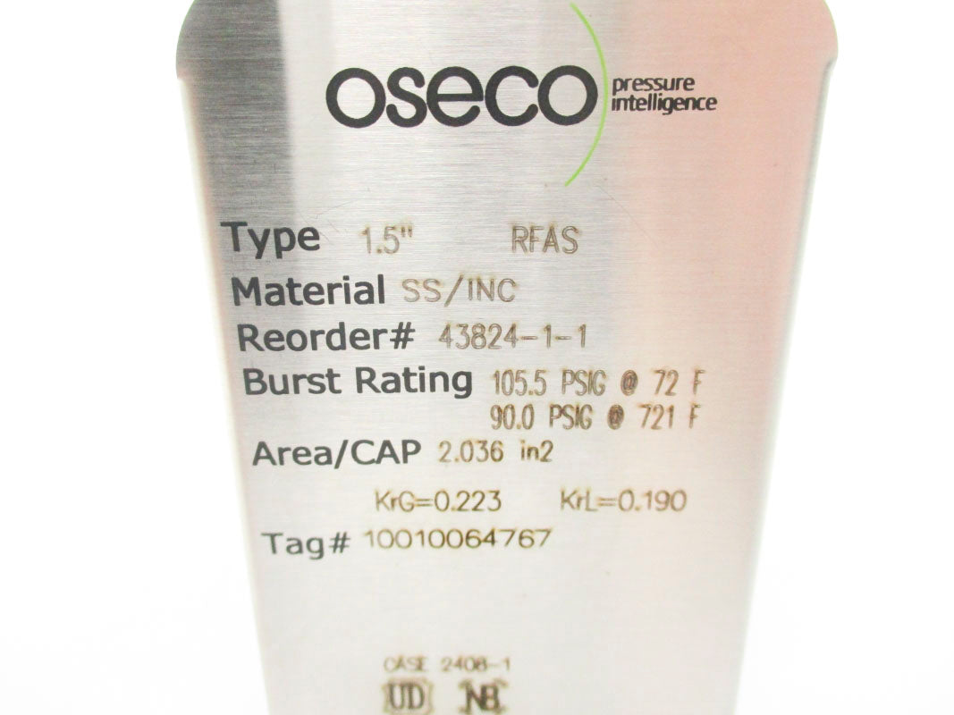 OSECO 43824-1-1 105.5PSI 721'F NSMP