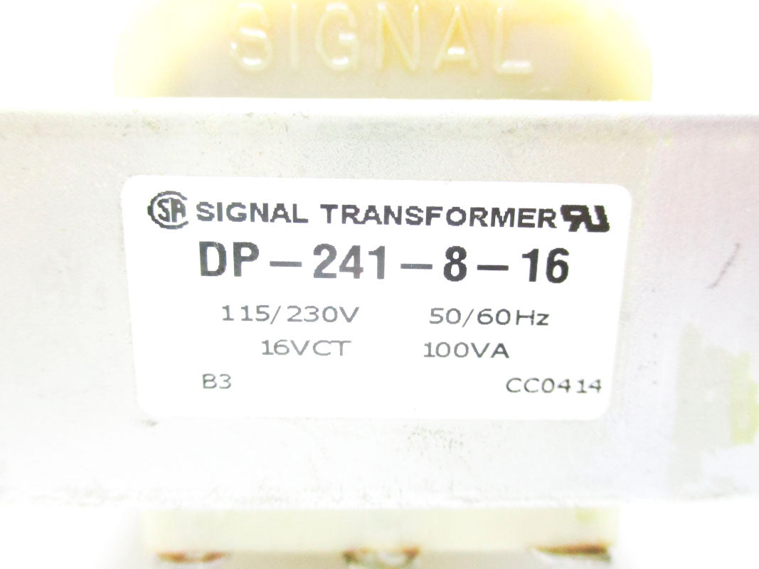 SIGNAL TRANSFORMER DP-241-8-16 115/230V UNMP