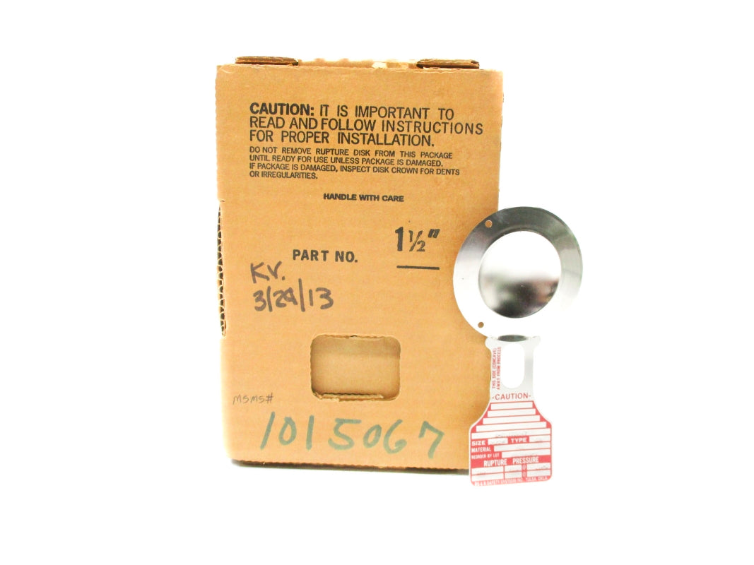 BS&B CSR-1-1/2 99000806-1 140PSI 114'C NSMP