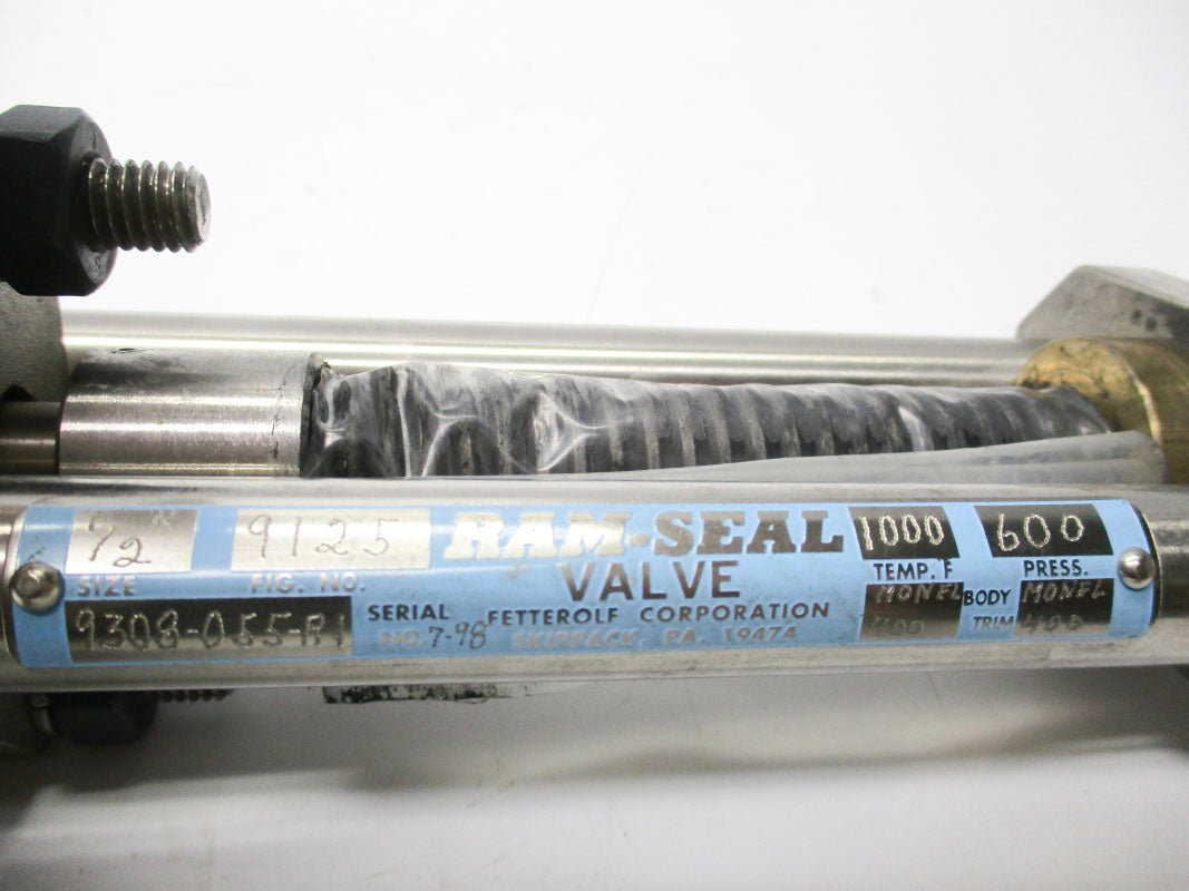 FETTEROLF 9125 1000'F 600PSI NSNP