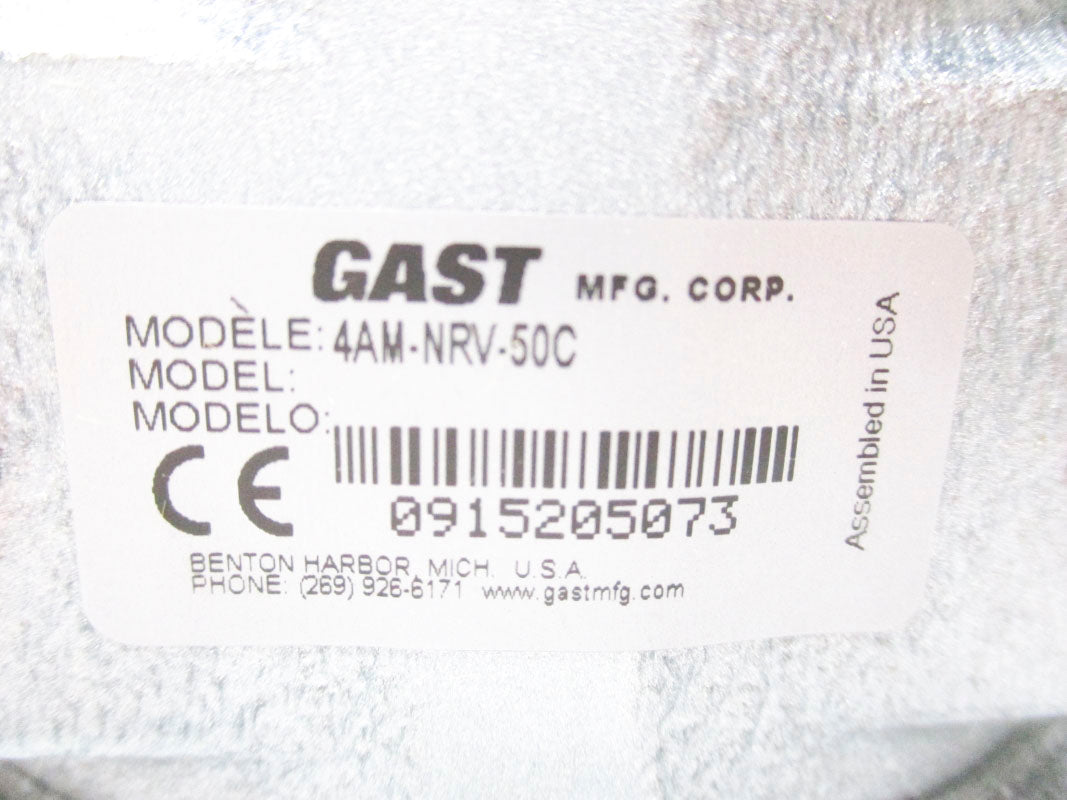 GAST 4AM-NRV-50C (AS PICTURED) NSNP