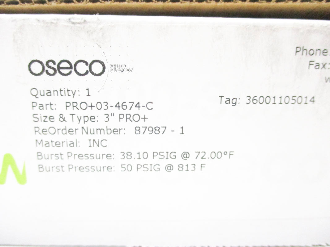 OSECO 87987-1 50PSI 813'F NSMP