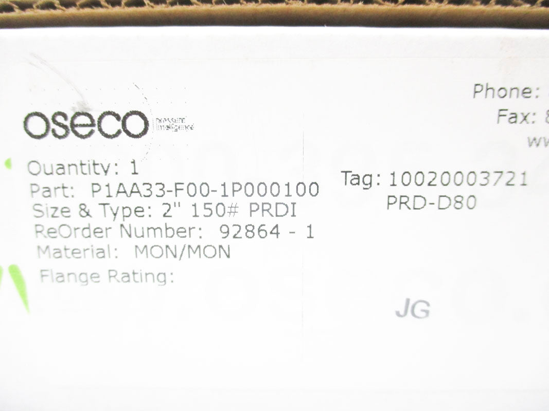 OSECO 92864-1 285PSI NSMP