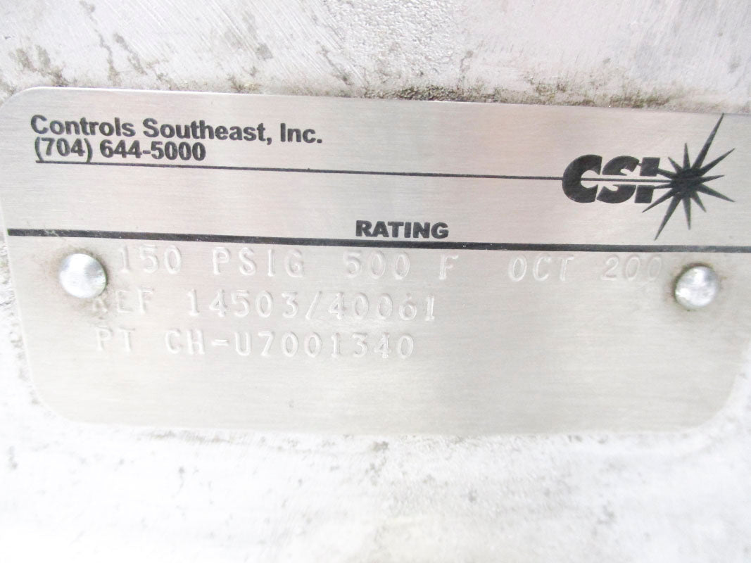 CSI CH-U7001340 150PSI 500'F NSNP
