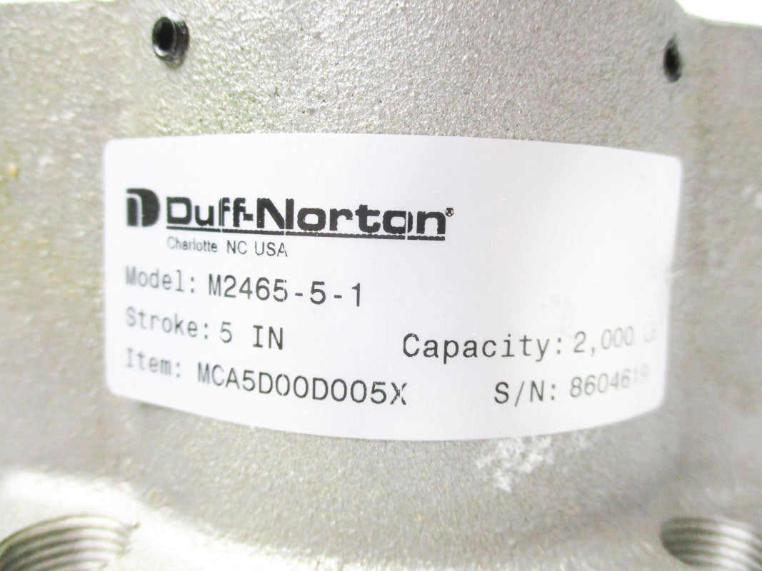 DUFF NORTON M2465-5-1 NSNP
