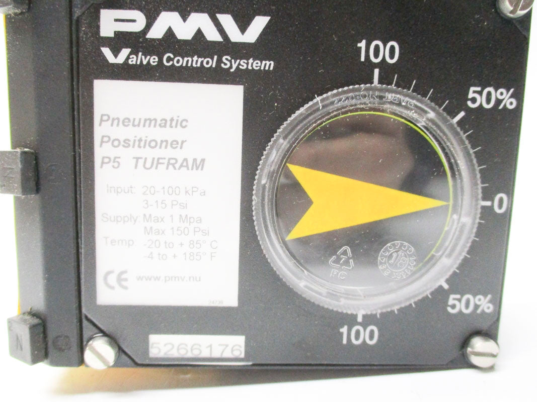 PMV PP5XX-HPNM-23D01-PV9DA-3Z 3-15PSI 185'F NSMP