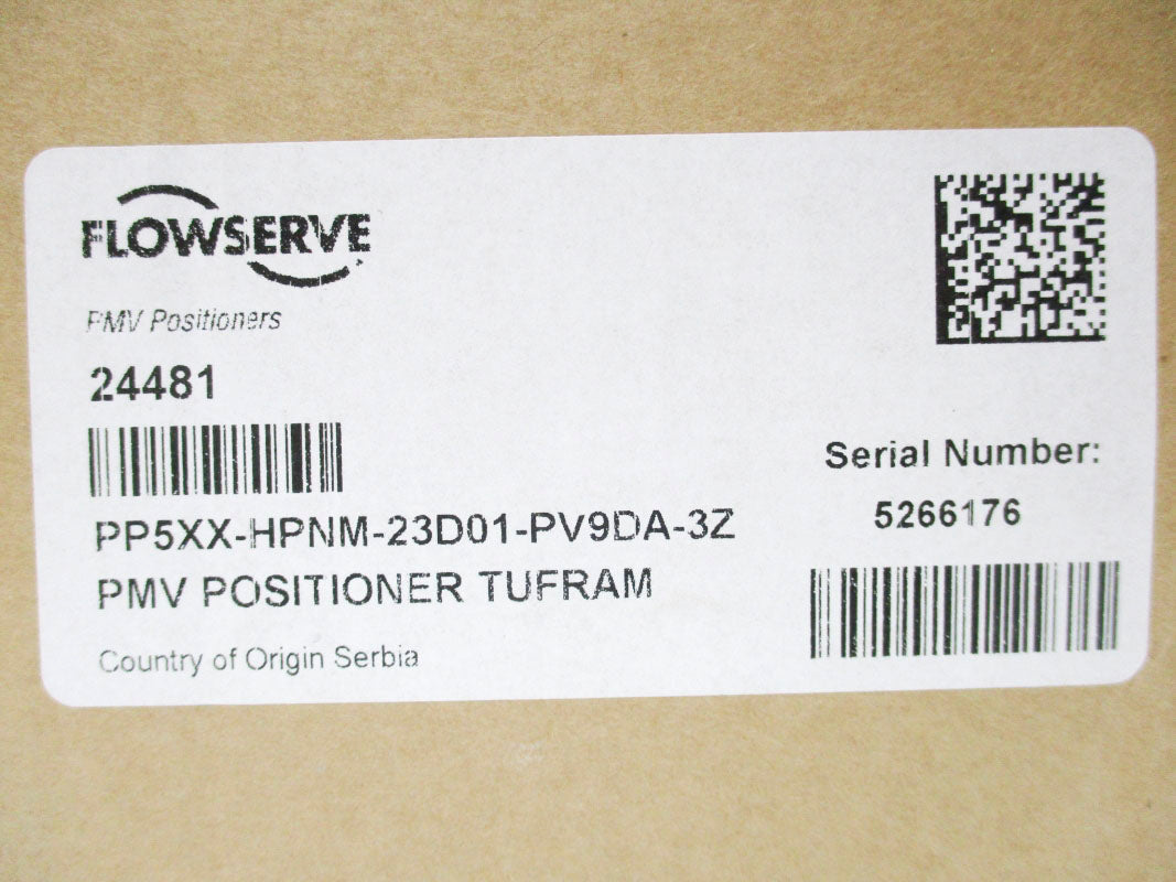 PMV PP5XX-HPNM-23D01-PV9DA-3Z 3-15PSI 185'F NSMP
