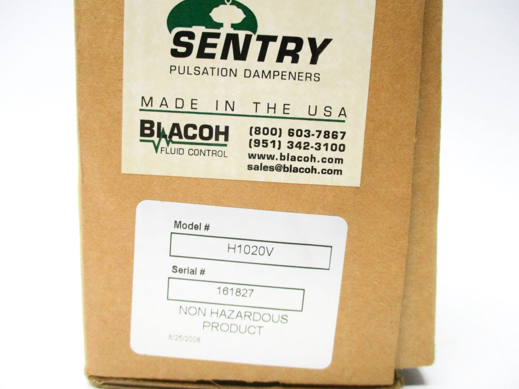 SENTRY H1020V 1000PSI 70'F NSMP