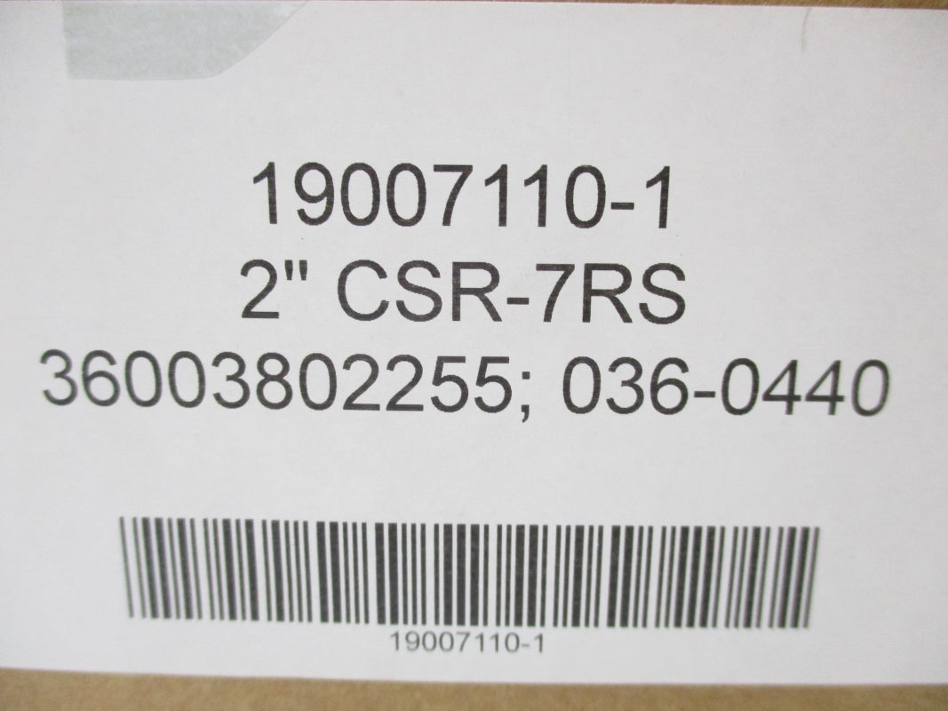 BS&B CSR-7RS 2" NSMP
