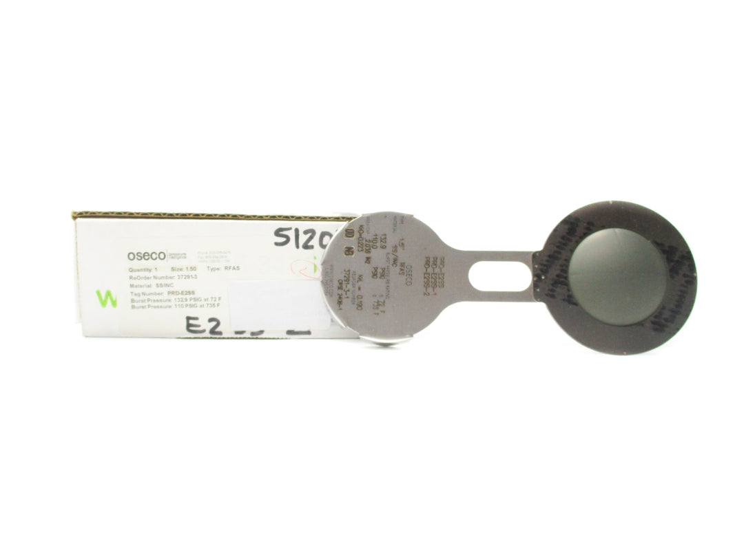 OSECO 37291-3 RFAS 1.5" 132.9PSI 735'F NSMP