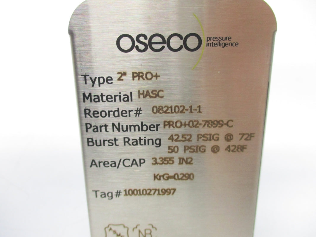 OSECO 82102-1 PRO+02-7899-C 50PSI 428'F NSMP