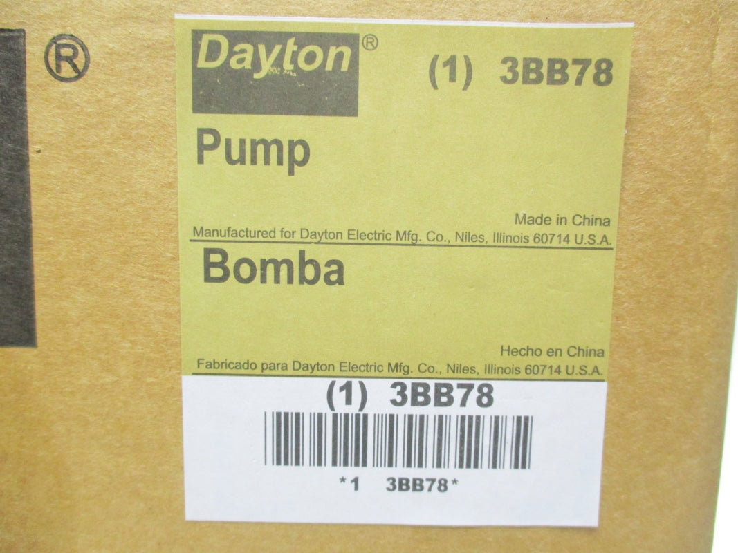 DAYTON 3BB78 120V NSMP