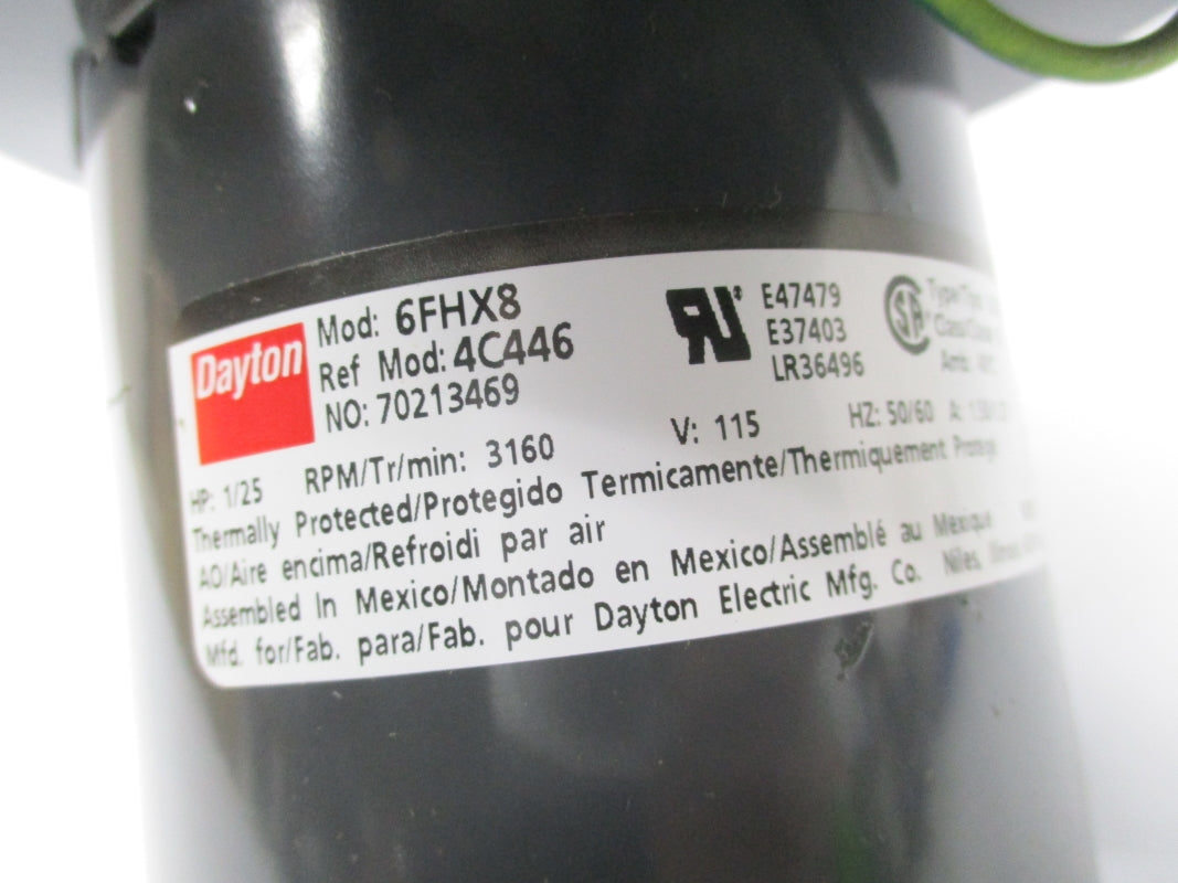 DAYTON 6FHX8 115V NSMP