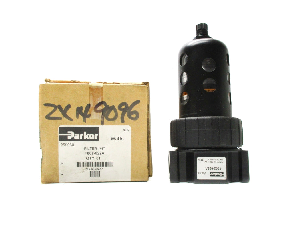 PARKER F602-022A 150PSI 125'F NSMP