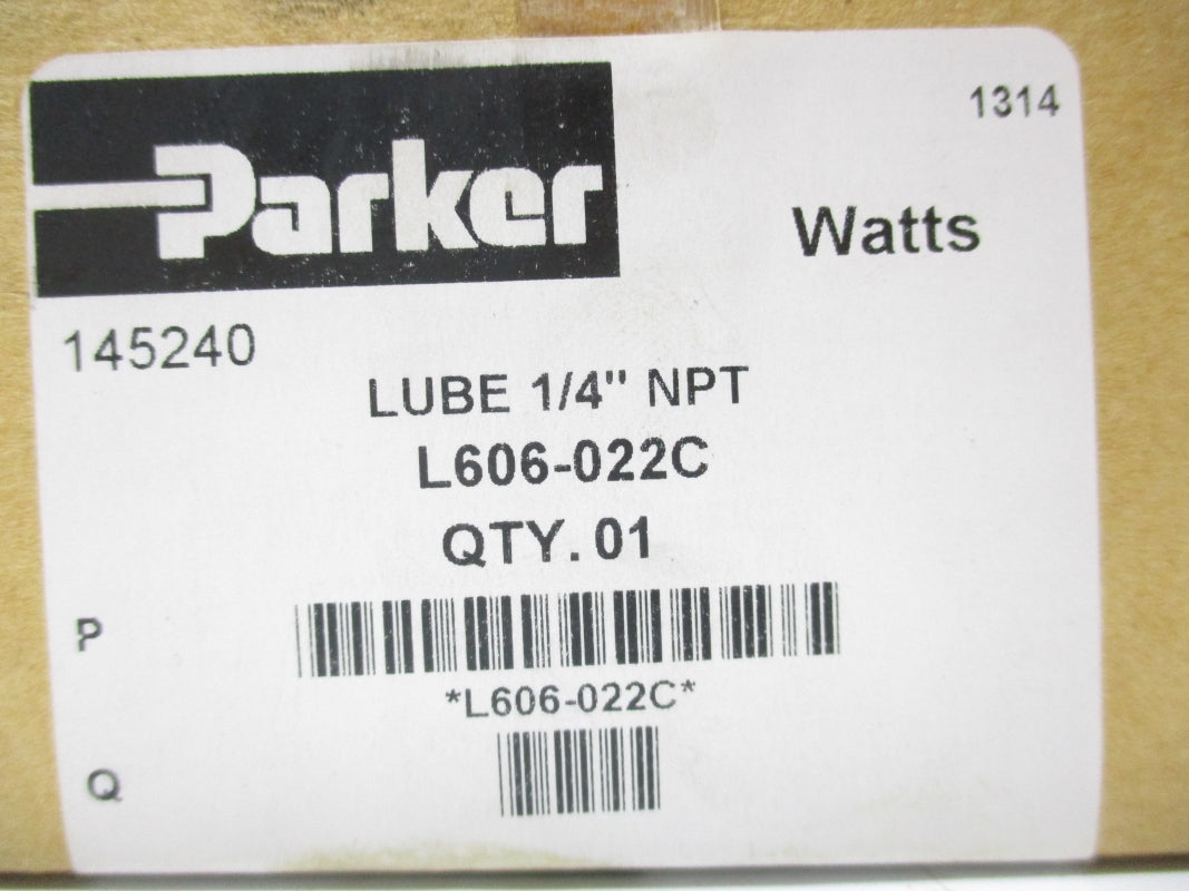 PARKER L606-022C 150PSI 125'F NSMP