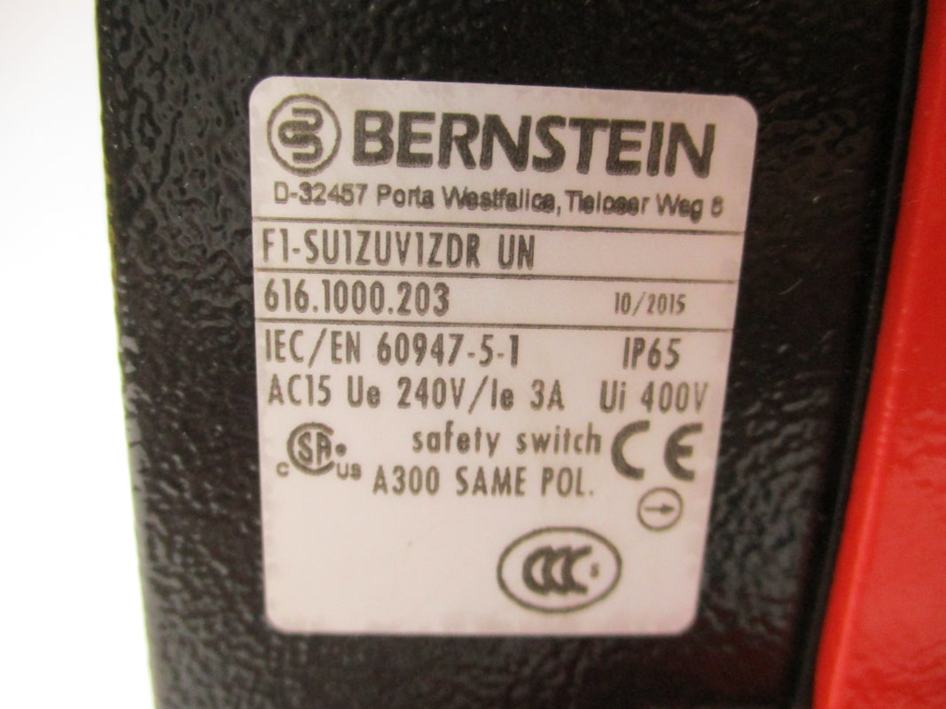 BERNSTEIN F1-SU1ZUV1ZDR 616.1000.203 400V 3A NSNP
