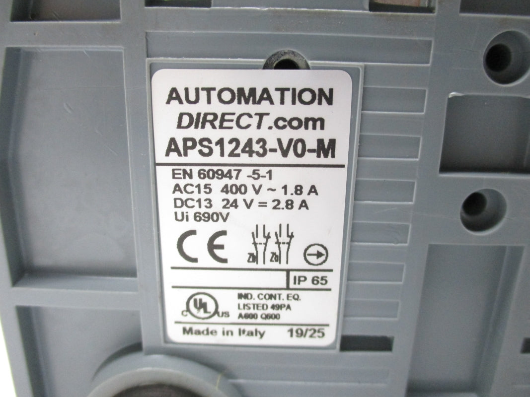AUTOMATION DIRECT APS1243-V0-M 400VAC 2.8A NSNP