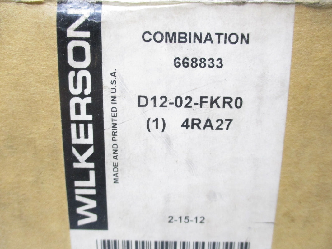 WILKERSON D12-02-FKR0 NSMP
