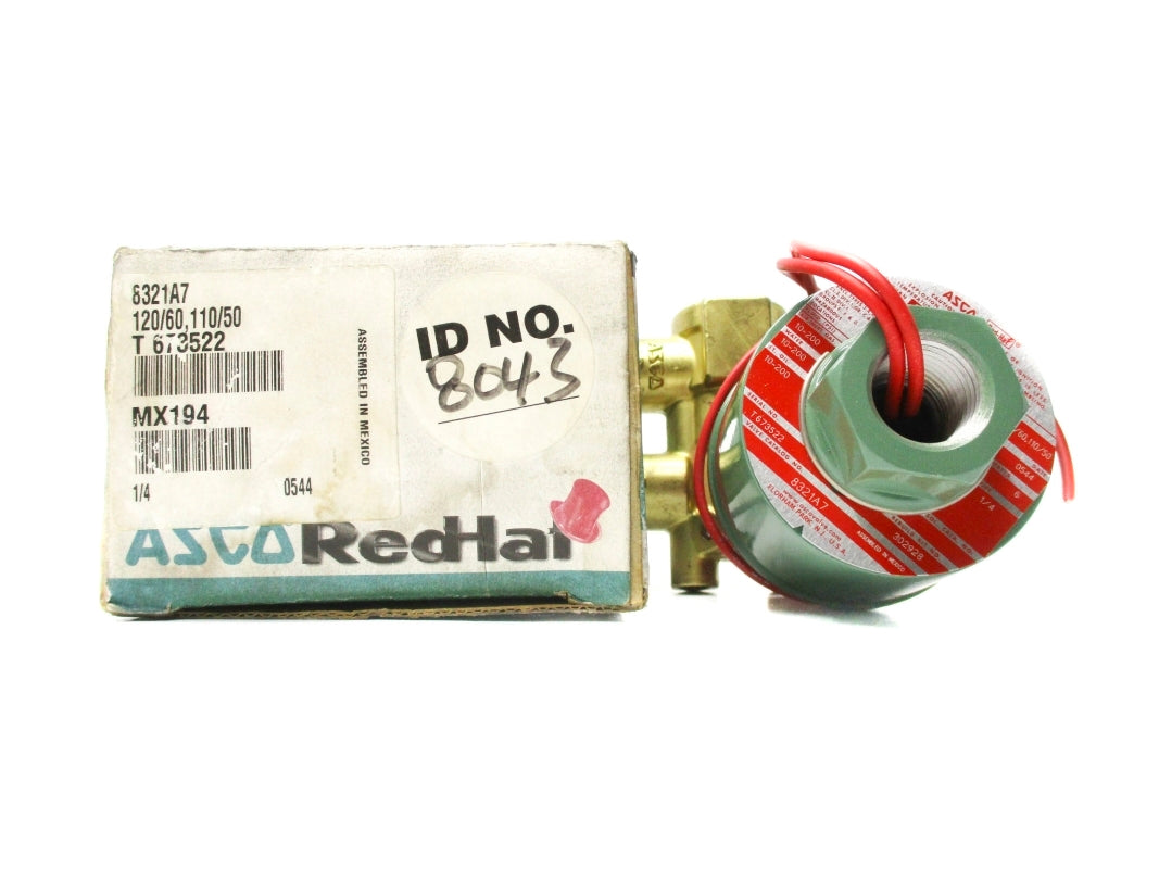 ASCO 8321A7 10-200PSI 110/120V NSMP