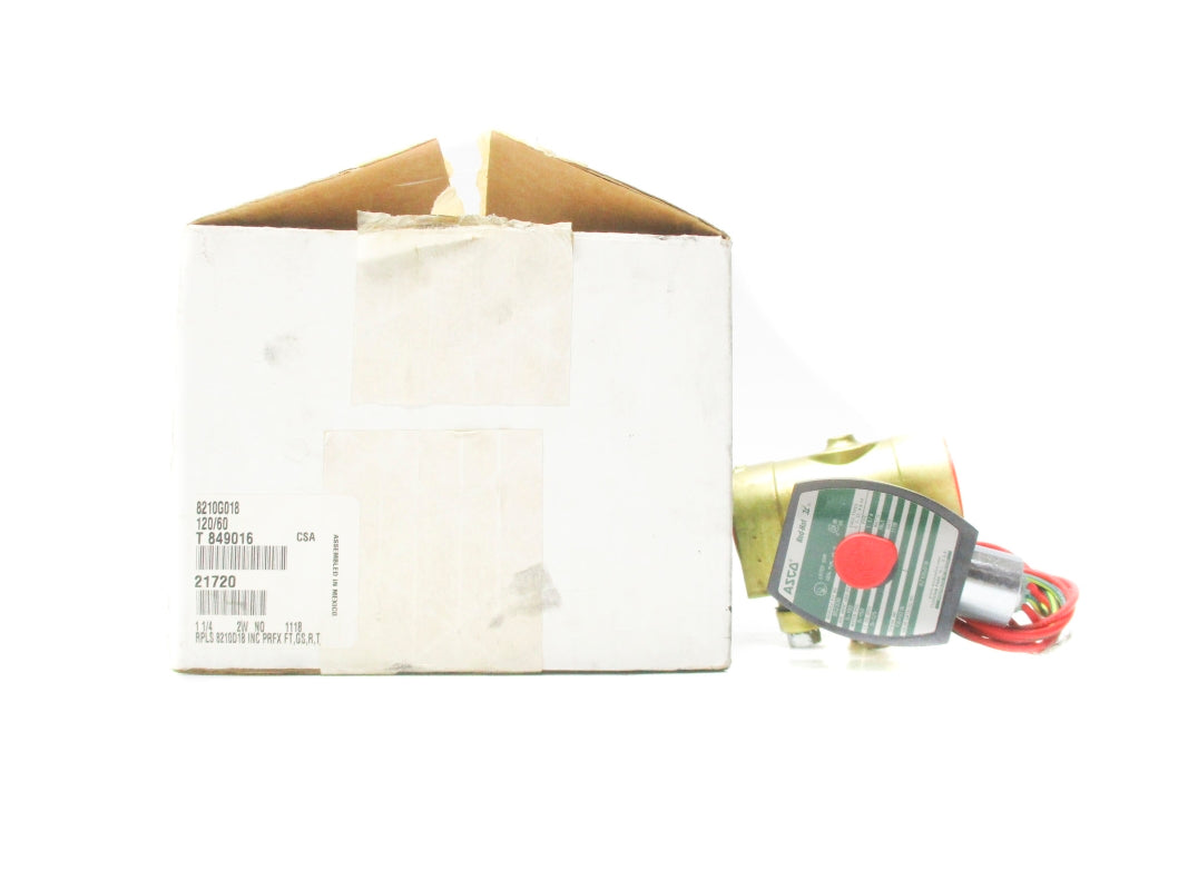 ASCO 8210G018 120V 5-150PSI 1-1/4" NSMP