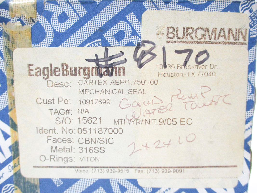 BURGMANN ABP1.750 NSMP