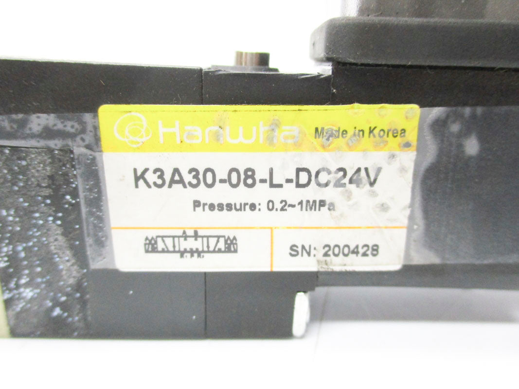 HANWHA K3A30-08-L-DC24V 24VDC NSNP