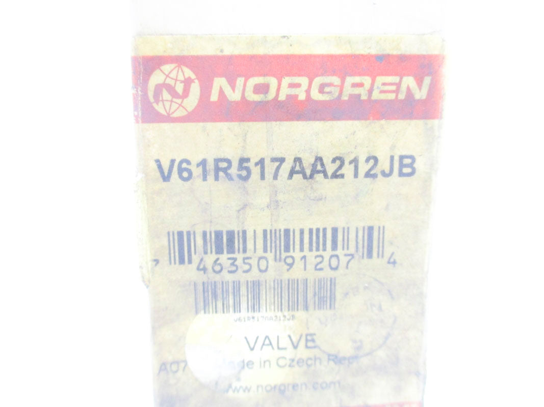 NORGREN V61R517AA212JB 29-116PSI 14-122'F NSMP